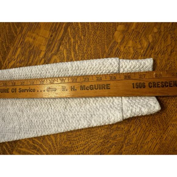 Womens Light Gray Waffle Sweatshirt, Sz L Casual Warm Comfortable Top Gorpcore - Picture 10 of 11